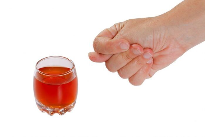 atsisakyti alkoholio